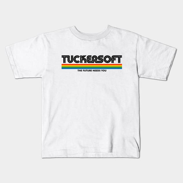 Tuckersoft Kids T-Shirt by Melonseta